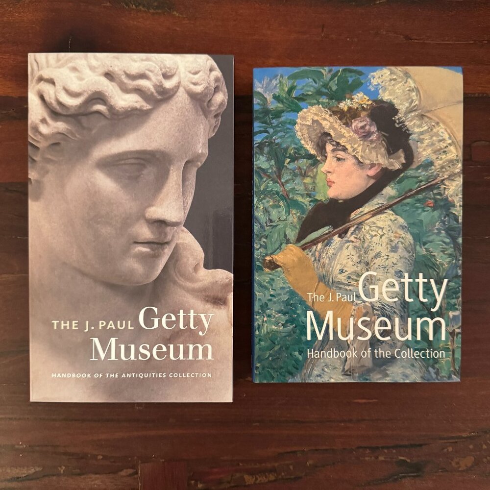 Getty Museum Art Books - Pristine Condition